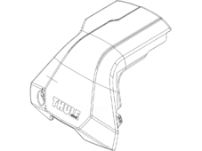 Thule Запчасть 54250 заглушка крышка боковая для упора Edge Clamp